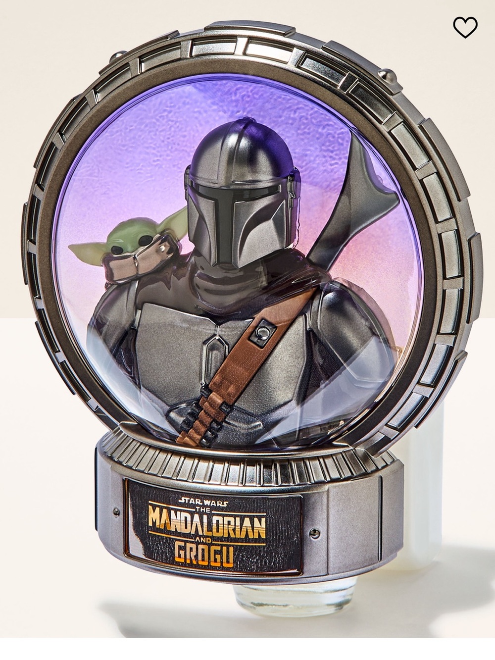 NEW bath and body works The Mandalorian & Grogu wallflower nightlight plug in